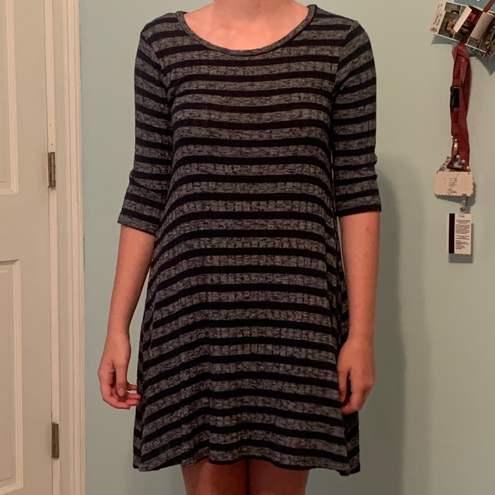 Living Doll MidSleeve Shift Dress